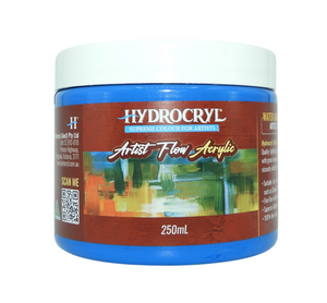 BRIGHTON BLUE Hydrocryl Artist Flow Acrylic 250ml