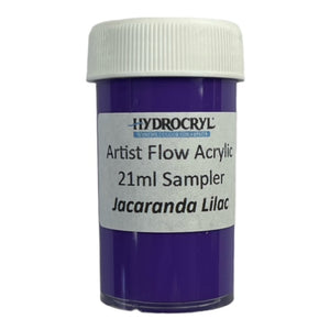 JACARANDA LILAC Hydrocryl Artist Flow Acrylic 21ml Sampler