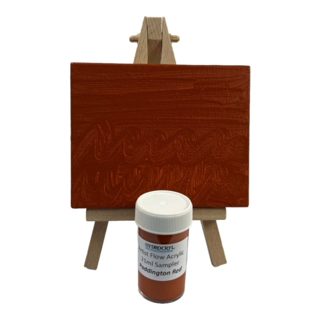 PADDINGTON RED Hydrocryl Artist Flow Acrylic 21ml Sampler