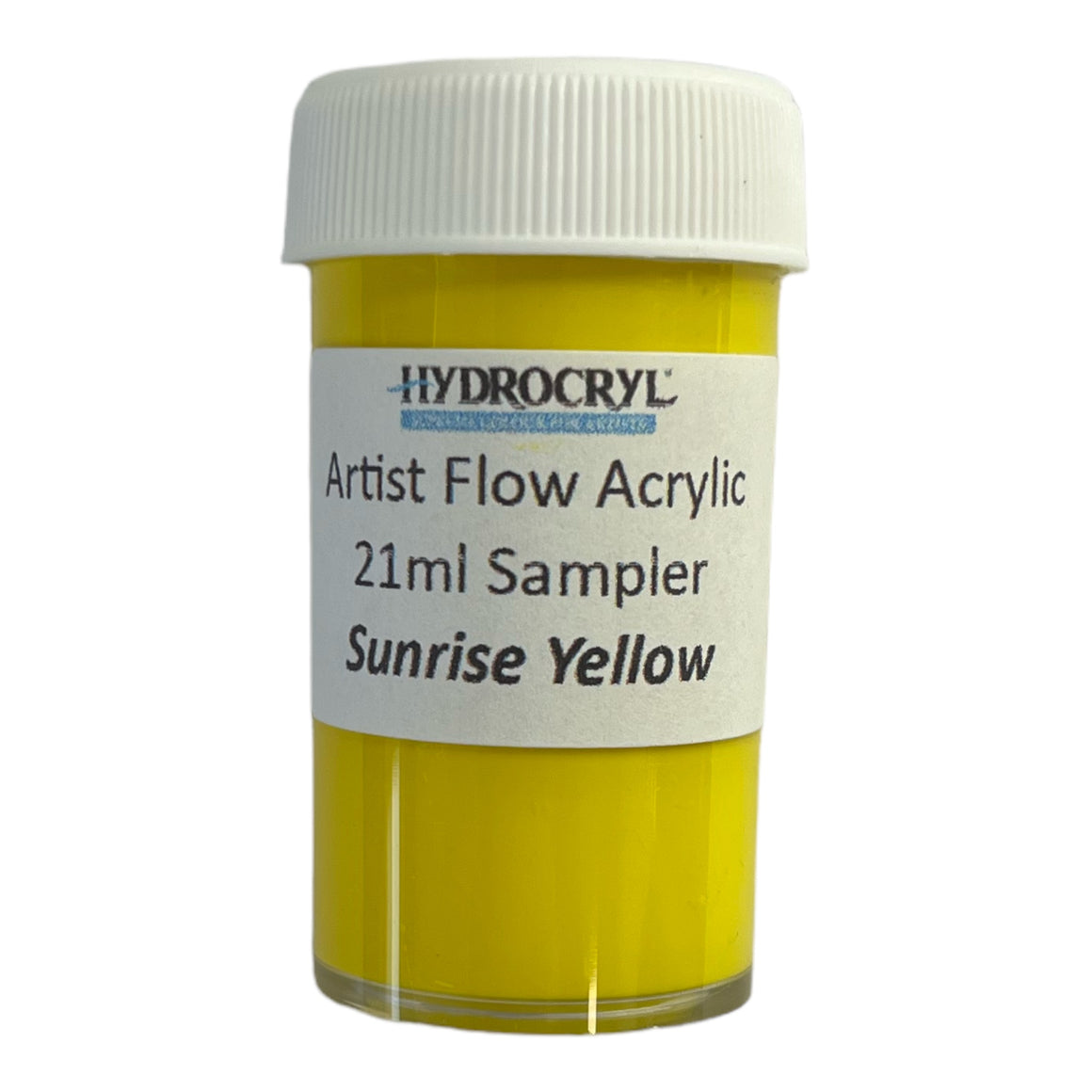 SUNRISE YELLOW Hydrocryl Artist Flow Acrylic 21ml Sampler