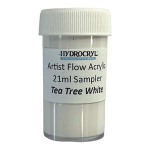 TEA TREE WHITE Hydrocryl Artist Flow Acrylic 21ml Sampler