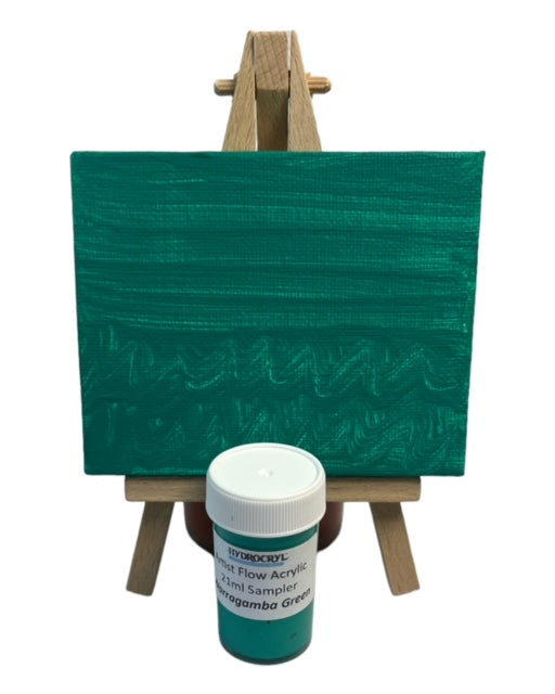 WARRAGAMBA GREEN Hydrocryl Artist Flow Acrylic 21ml Sampler