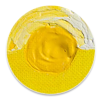 Lemon Yellow acrylic paint