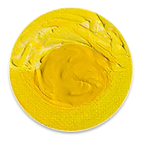 Cadmium Hue Yellow acrylic paint