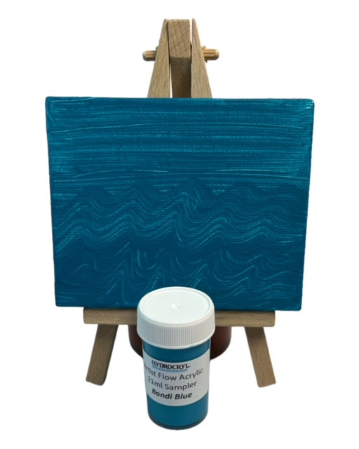 BONDI BLUE Hydrocryl Artist Flow Acrylic 21ml Sampler