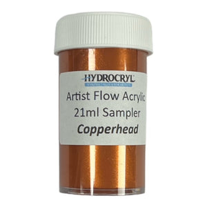 COPPERHEAD Hydrocryl Artist Flow Acrylic 21ml Sampler