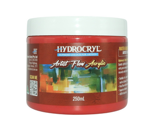 GREVILLEA RED PINK Hydrocryl Artist Flow Acrylic 250ml