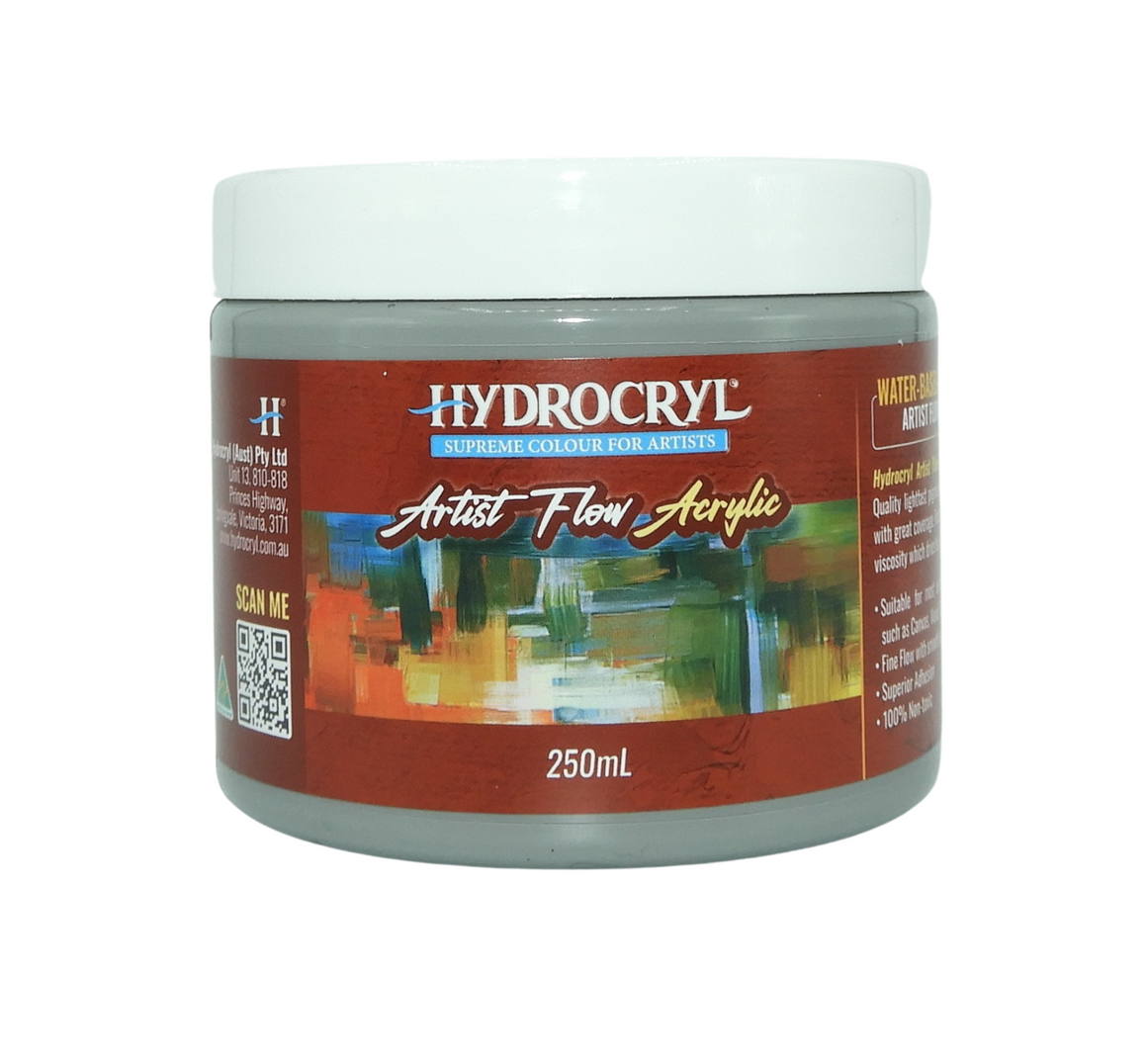KOALA GREY Hydrocryl Artist Flow Acrylic 250ml