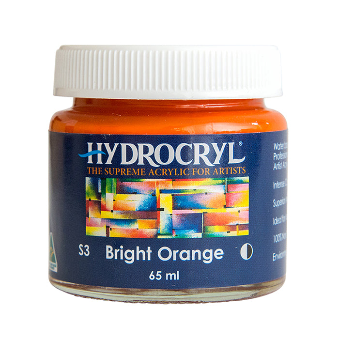 Bright Orange acrylic paint