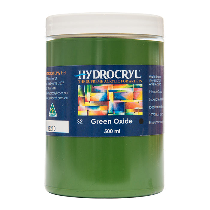 GREEN OXIDE Hydrocryl Original Dimension Acrylic Paint 500ml