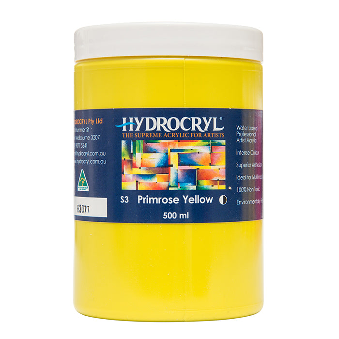 Primrose Yellow acrylic paint non toxic