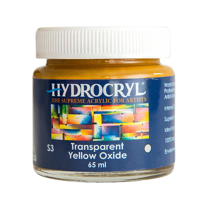 Transparent Yellow Oxide acrylic paint non toxic