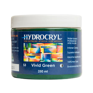 VIVID GREEN Hydrocryl Original Dimension Acrylic Paint 250ml